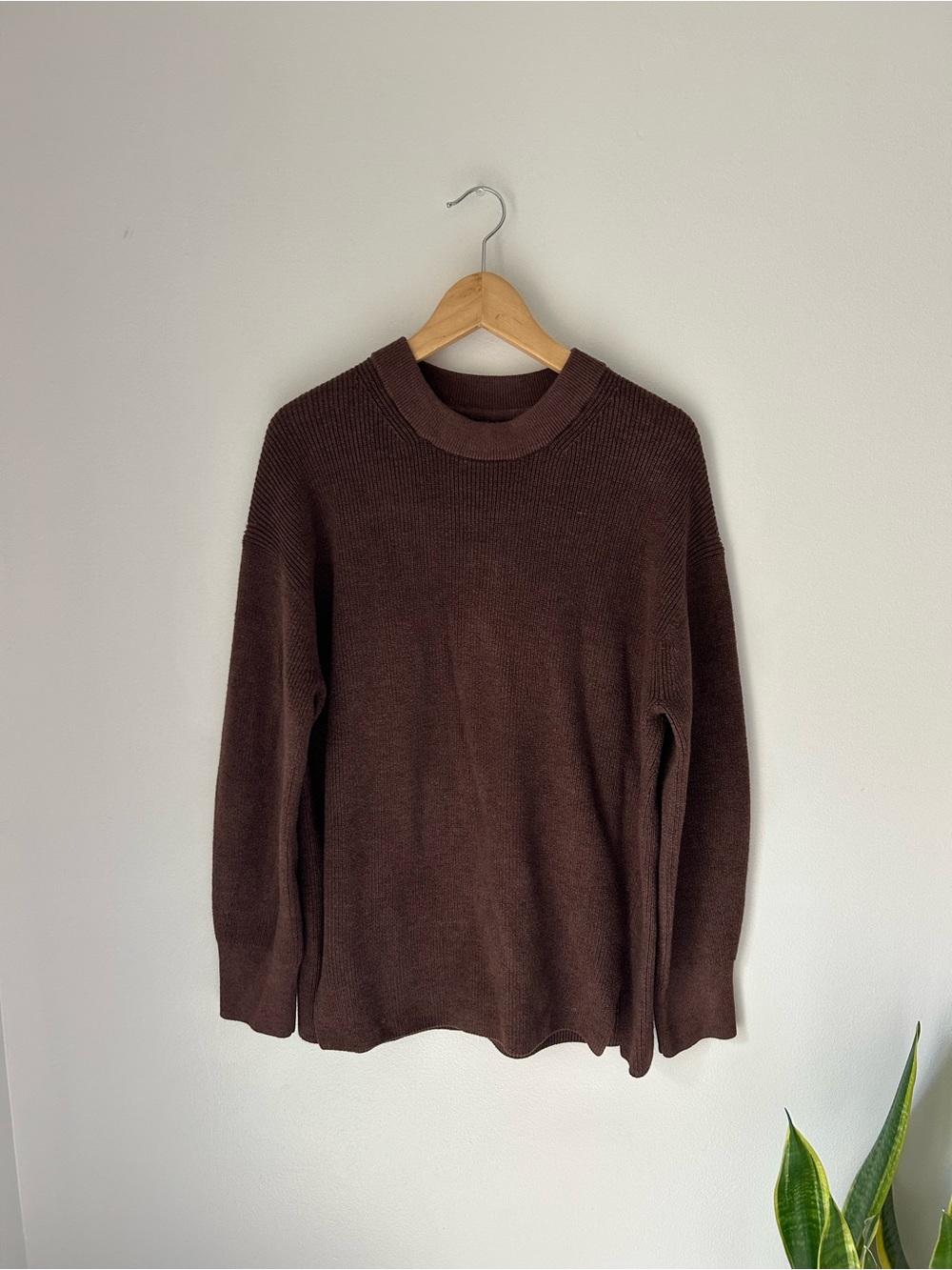 lululemon athletica Crewneck Sweater - Dark Brown